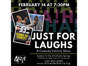 Center for Performing Arts Bonita Springs Has Announced the Lineup for JUST FOR LAUGHS VALENTINE'S SHOW 