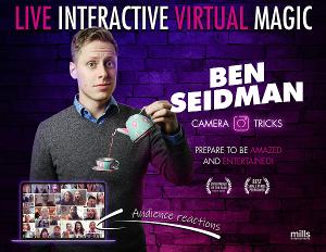 State Theatre New Jersey Presents CAMERA TRICKS WITH BEN SEIDMAN 