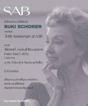 SAB Alumni Cocktail Party To Celebrate 50 Years Of Suki Schorer, June 3 Image