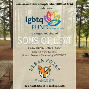 Staged Reading Of SONS OF LEVI at Urban Foxes To Benefit The LGBTQ Fund Of Mississippi Image