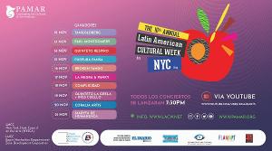 Pan American Musical Art Research to Present The 16th Annual Edition Of The Latin American Cultural Week NYC 