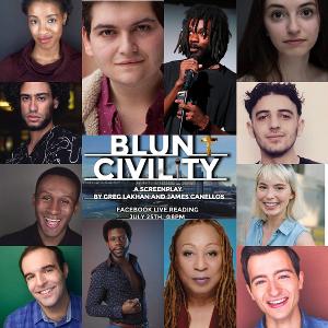 BLUNT CIVILITY Reading Starring Antwayn Hopper, Greg Lakhan, Keith Weiss and More Will Stream To Benefit Covenant House 