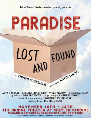 World Premiere Comedy PARADISE LOST & FOUND Comes To Isle of Shoals  Image