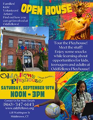 Oddfellows Playhouse To Host Open House Saturday, September 10  Image