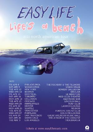 Easy Life Announce 2022 North American Tour Image