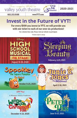 Valley Youth Theatre Launches 'Invest In VYT' Campaign 