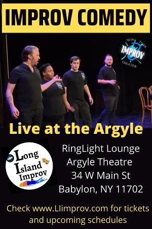 Improv Comedy to Return to the Argyle Theatre This Month  Image