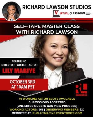 The Richard Lawson Studios Master Classes Continue With Artist Lily Mariye Image