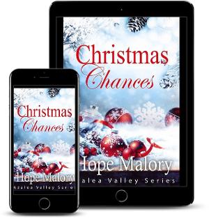 Hope Malory Releases New Holiday Romance CHRISTMAS CHANCES  Image