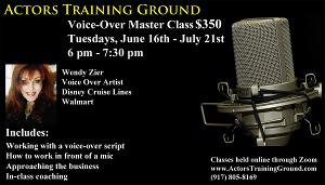 Actors Training Ground Presents Voice-Over Master Class With V.O. Artist Wendy Zier 
