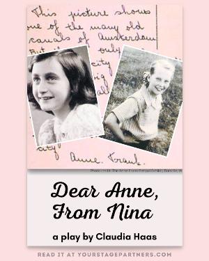 Claudia Haas Releases DEAR ANNE, FROM NINA & MY BROTHER'S GIFT 