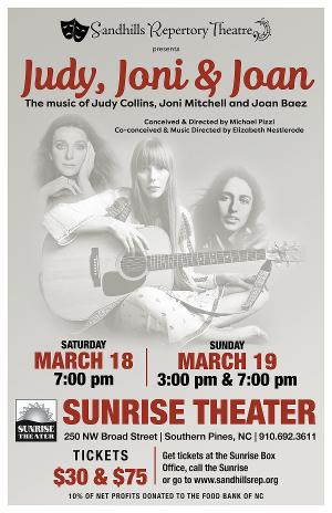 Sandhills Repertory Theatre to Present JUDY, JONI AND JOAN in March 