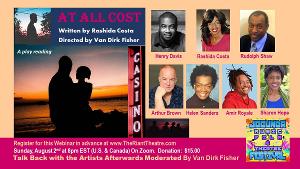 The JOCUNDA FESTIVAL Presents A Virtual Play Reading Of AT ALL COST By Rashida Costa Image