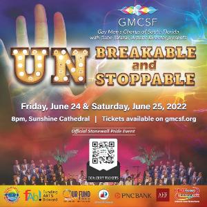 Gay Men's Chorus Of South Florida to Present Pride Concert UNBREAKABLE & UNSTOPPABLE Image