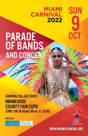 Miami Carnival Parade Of Bands And Concert Set For October 