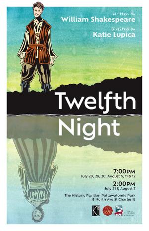 Kane Repertory Theatre to Present Outdoor Shakespeare Production Of TWELFTH NIGHT in July 