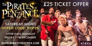 £25 Golden Tickets Released To Sasha Regan's All-Male THE PIRATES OF PENZANCE  Image