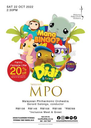 DIDI & FRIENDS Announced At Dewan Filharmonik PETRONAS With The Malaysian Philharmonic Orchestra Image