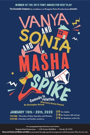 Orlando Icon Michael Wanzie To Headline Ensemble Company's VANYA AND SONIA AND MASHA AND SPIKE Image