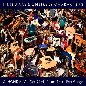 Tilted Axes: Music for Mobile Electric Guitars to Present UNLIKELY CHARACTERS 