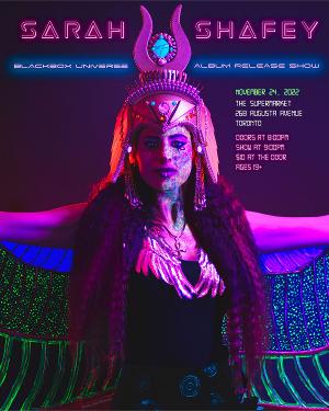Sarah Shafey to Present BLACKBOX UNIVERSE Album Release Show at Supermarket In Toronto Image