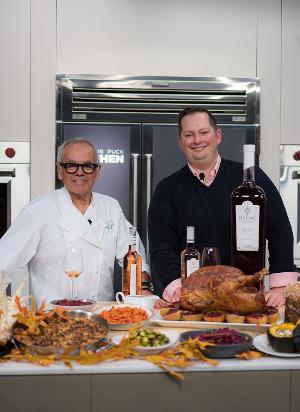 Chef Wolfgang Puck And Sommelier Jon McDaniel Host THANKSGIVING AND ROSE: A PERFECT PAIRING 