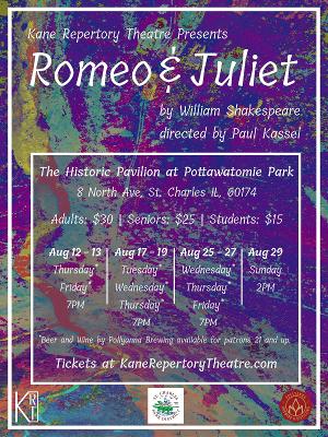 Kane Repertory Theatre Presents ROMEO AND JULIET 