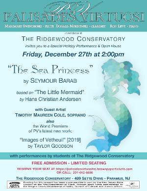 Palisades Virtuosi to Perform Concert At The Ridgewood Conservatory 