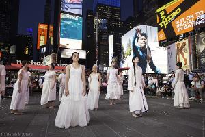 Vangeline Theater, Students Of The New York Butoh Institute To Perform In Times Square On September 11  Image