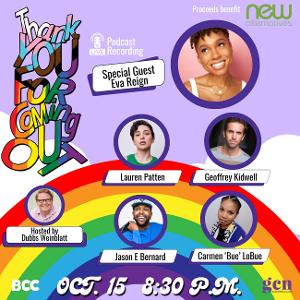 THANK YOU FOR COMING OUT Celebrates 5 Seasons With A Star-Studded Live Show, October 15 Image