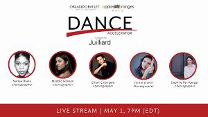 Second Dance Accelerator to be Presented by Orlando Ballet, Apples and Oranges and Juilliard Image