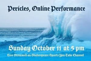 Shakespeare Sports Theatre Company Presents PERICLES, PRINCE OF TYRE Image