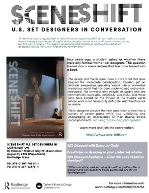 Scene Shift: U.S. Set Designers In Conversation To Be Released August 11th  Image