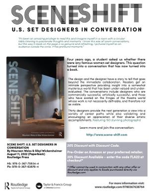 Scene Shift: U.S. Set Designers In Conversation To Be Released August 11th Image