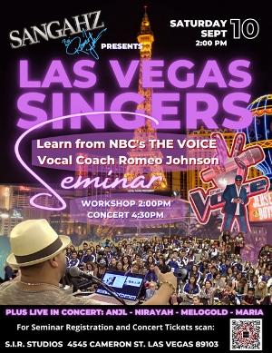 Celebrity Vocal Coach Romeo Johnson to Present Workshops on Auditions, Singing Technique & More 