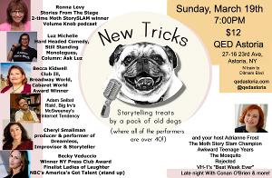 Q.E.D Astoria and Adrianne Frost Present NEW TRICKS STORIES Next Month Image