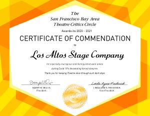 San Francisco Bay Area Theatre Critics Circle Recognizes Online Theatre With Certificates Of Commendation 