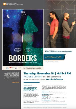 The University Of Tennessee, Knoxville Will Host Dirty Laundry Theatre's BORDERS  Image