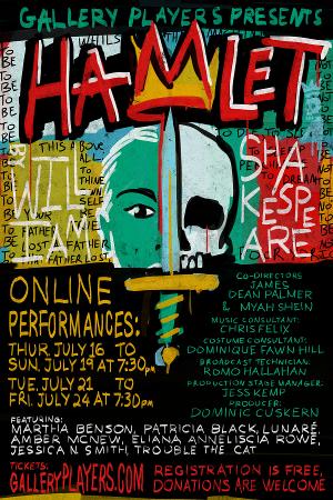 Gallery Players Presents Shakespeare's HAMLET (at Home) Image