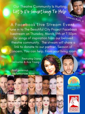 Diana DeGarmo, Ace Young & More to Star in Live-Stream Fundraiser Thursday Night  Image