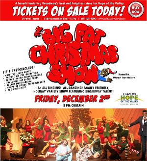 Gabrielle Ruiz, Rena Strober & More to Star in THE BIG FAT CHRISTMAS SHOW at the El Portal Theatre Image