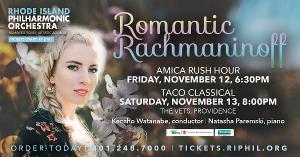 The Rhode Island Philharmonic Orchestra to Present ROMANTIC RACHMANINOFF 