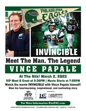 THE LEGEND VINCE PAPALE AT THE RITZ Announced At Ritz Theater & Performing Arts Center, March 2 Image