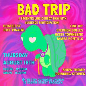 Bad Trip Storytelling Show to Return To The Tiny Cupboard This Thursday  Image