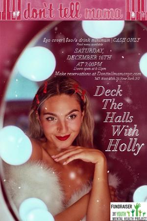 Deck The Halls With Holly Block Youth Mental Health Project Fundraiser Image