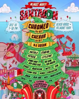 Join the Second Annual SantaCon Festival at Belmont Park in December 