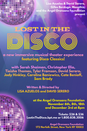 LOST IN THE DISCO Opens Off-Broadway Next Month 