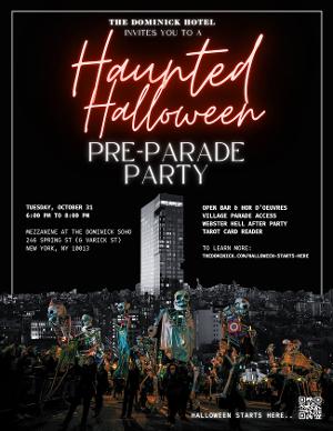 The Dominick Hotel to Present Halloween Celebration HALLOWEEN STARTS HERE Image