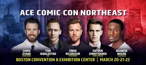 Chris Evans, Tom Hiddleston, Ewan McGregor And Hayden Christensen Headline Boston ACE Comic Con This March Image