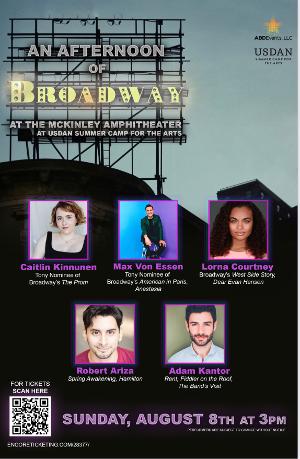 Caitlin Kinnunen, Max Von Essen,  Adam Kantor and More to Perform at the McKinley Amphitheater 